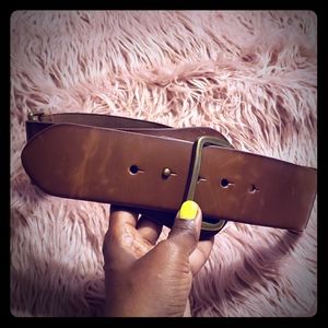 Cognac Belt